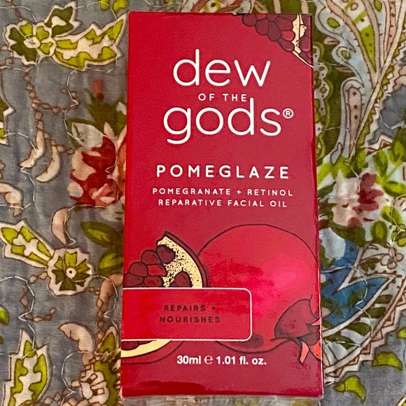 DEW OF THE GODS Pomeglaze Retinol & Reparative Facial Oil, NIB - Picture 4 of 9
